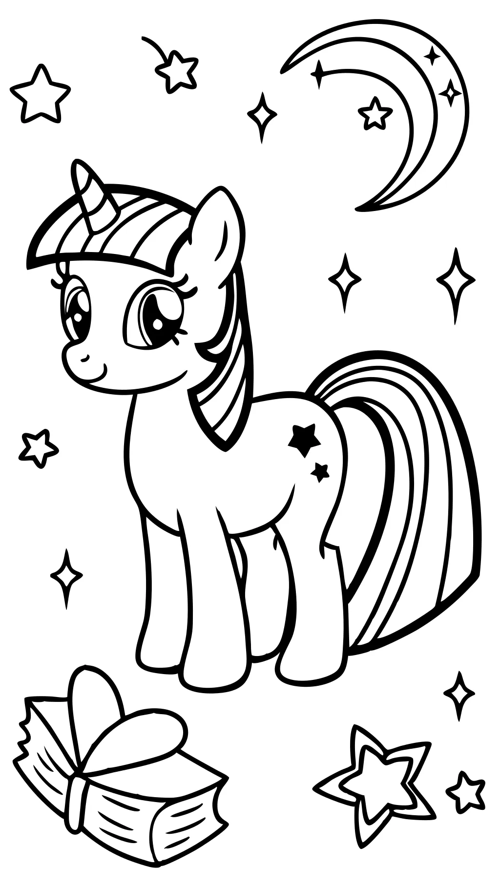 coloriage Twilight Sparkle